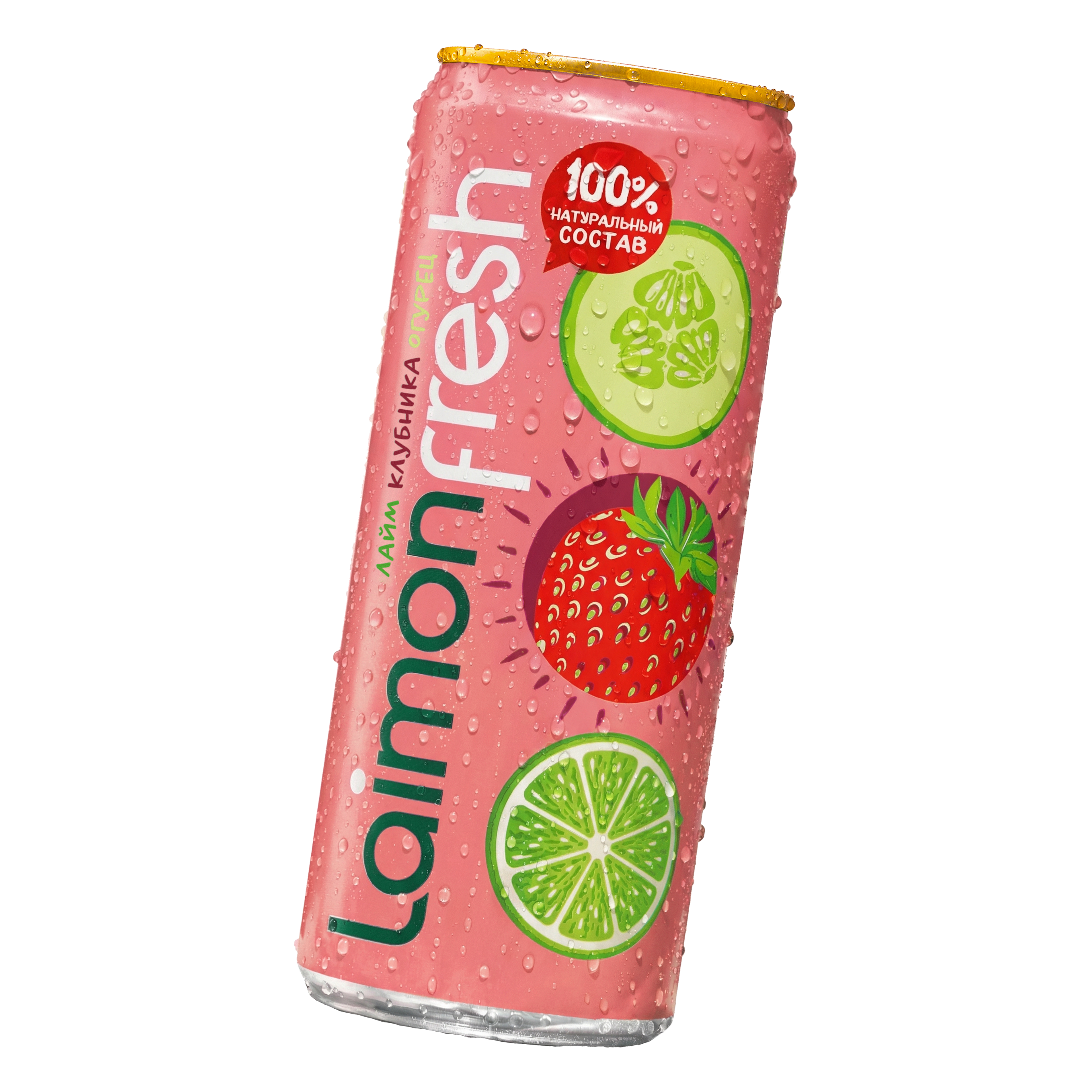 Laimon Fresh Strawberry Cucumber Lime